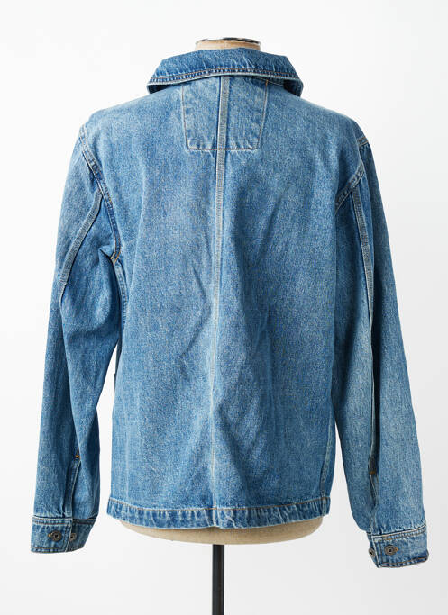 Veste casual fermeture boutonnée sur le devant bleu DAYTONA homme