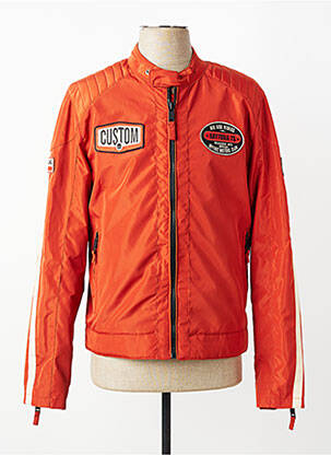 Blouson poches orange DAYTONA homme