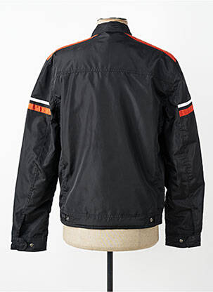 Blouson col officier noir DAYTONA homme