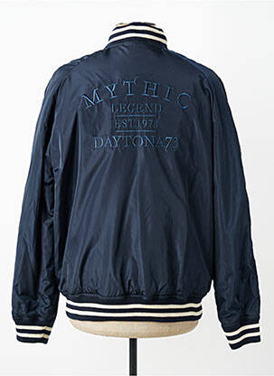 Blouson col officier bleu DAYTONA homme
