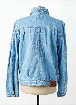 Veste casual coupe droite bleu DAYTONA homme