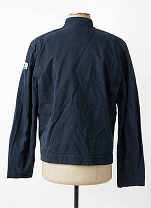 Veste casual poches bleu DAYTONA homme