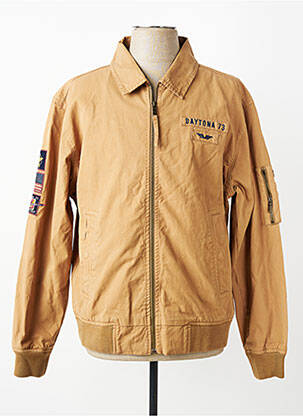 Blouson poches marron fonce DAYTONA homme
