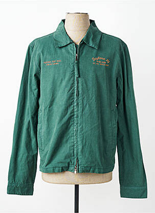 Veste casual coupe droite vert DAYTONA homme