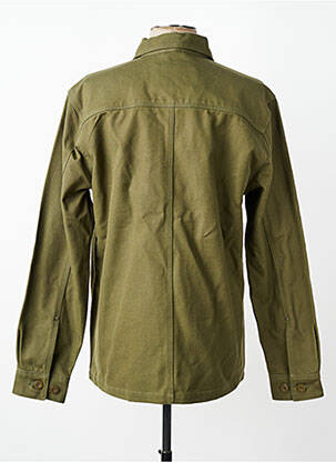Veste casual fermeture boutonnée sur le devant vert DAYTONA homme