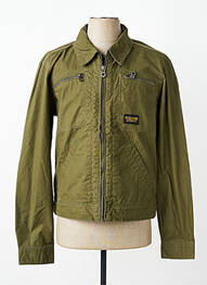 Veste casual poignets boutonnés avec fente vert DAYTONA homme