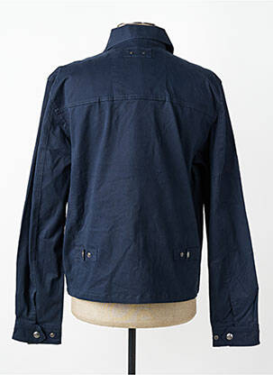 Veste casual coupe droite bleu DAYTONA homme