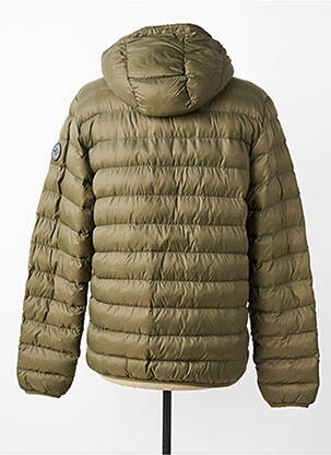 Doudoune poches a capuche vert DAYTONA homme