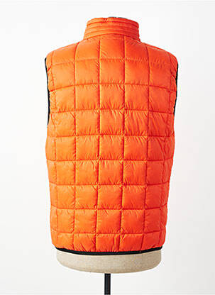 Doudoune poches sans capuche orange DAYTONA homme