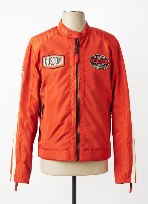 Blouson poches orange DAYTONA homme