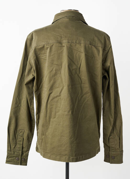 Veste casual fermeture boutonnée sur le devant vert DAYTONA homme