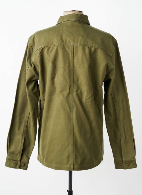 Veste casual fermeture boutonnée sur le devant vert DAYTONA homme