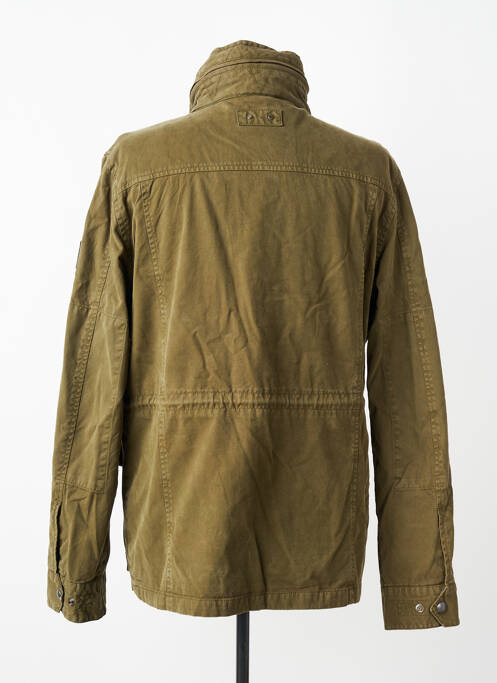 Veste casual coupe droite vert DAYTONA homme