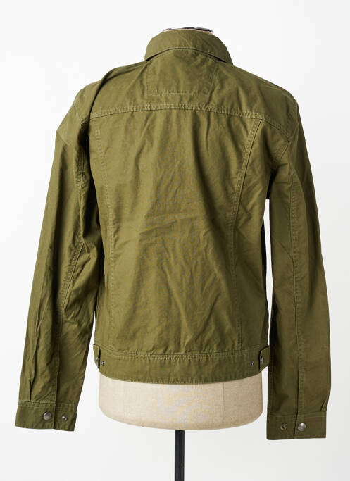 Veste casual poignets boutonnés avec fente vert DAYTONA homme