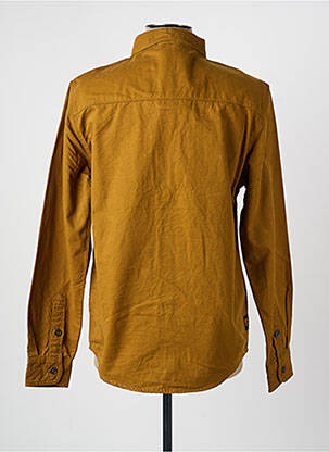 Chemise manches longues poches beige DAYTONA homme