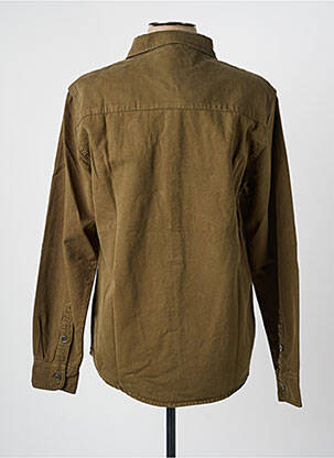 Chemise manches longues poches vert DAYTONA homme