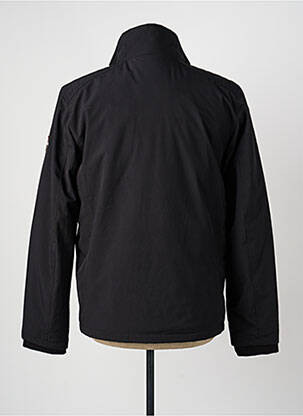 Blouson fermeture zippée sous rabat pressionné noir DAYTONA homme