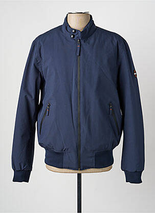 Blouson manches longues bleu DAYTONA homme