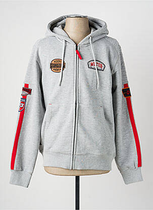 Veste casual coupe droite gris DAYTONA homme