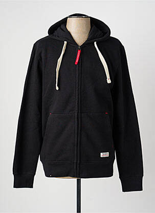 Veste casual coupe droite noir DAYTONA homme