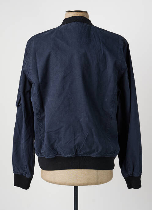 Blouson manches longues bleu DAYTONA homme