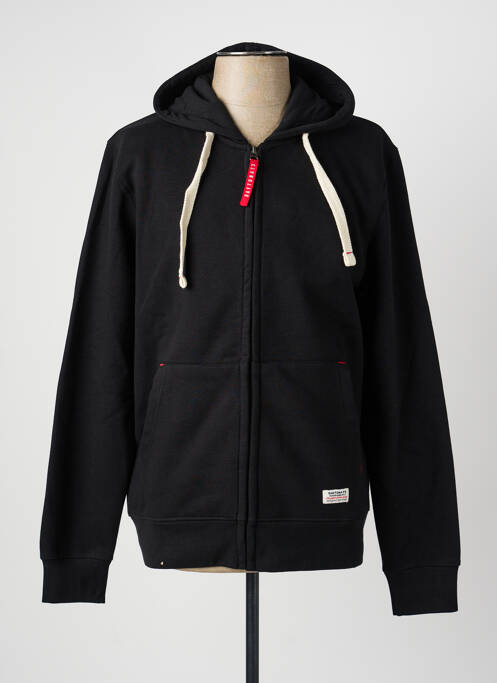 Veste casual coupe droite noir DAYTONA homme