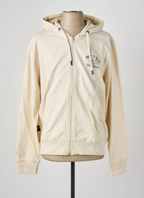 Veste casual coupe droite beige DAYTONA homme