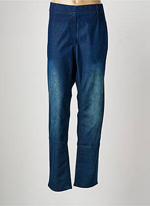 Jeans coupe slim stretch taille normale bleu PLUME femme