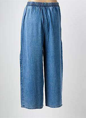 Jeans coupe large stretch taille normale bleu BELLA BLUE femme