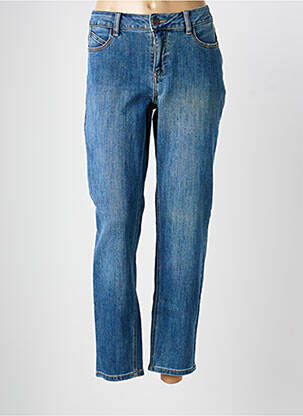 Jeans coupe slim stretch taille normale bleu CISO femme