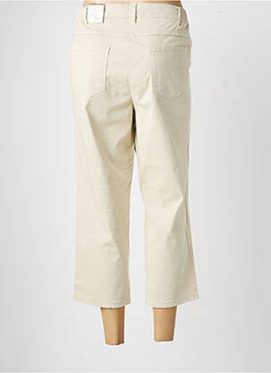 Pantacourt taille élastique taille normale beige GERKE MY PANTS femme