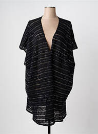 Gilet manches courtes manches mi-longues noir PLUME BY MAÏTÉ & SYLVIE femme