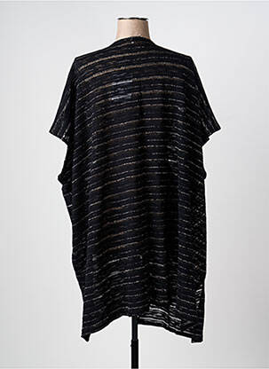 Gilet manches courtes manches mi-longues noir PLUME BY MAÏTÉ & SYLVIE femme