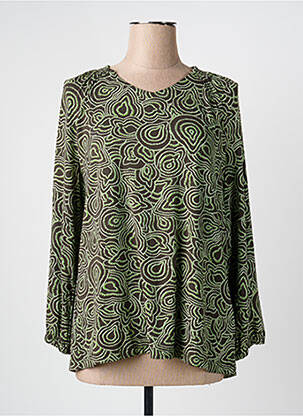 T-shirt manches longues manches longues vert CISO femme