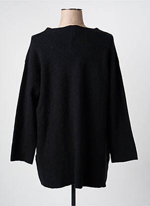 Pull col bateau manches 3/4 noir CISO femme
