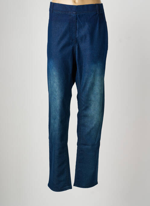 Jeans coupe slim stretch taille normale bleu PLUME femme
