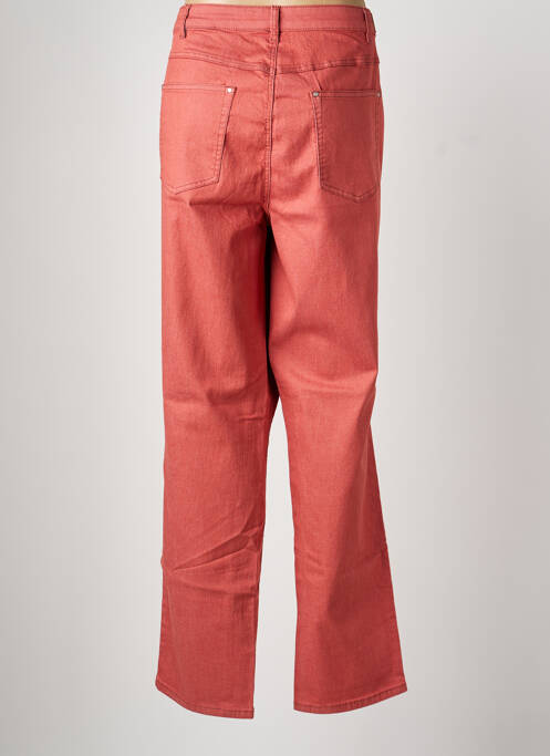 Jeans coupe slim stretch taille normale orange CISO femme