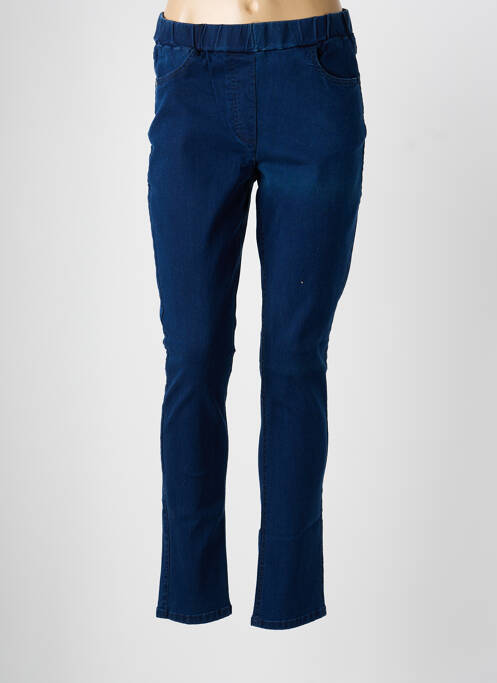 Jegging tissage denim taille normale bleu SIGNATURE femme