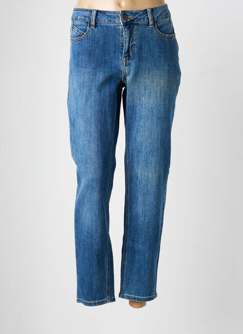 Jeans coupe slim stretch taille normale bleu CISO femme