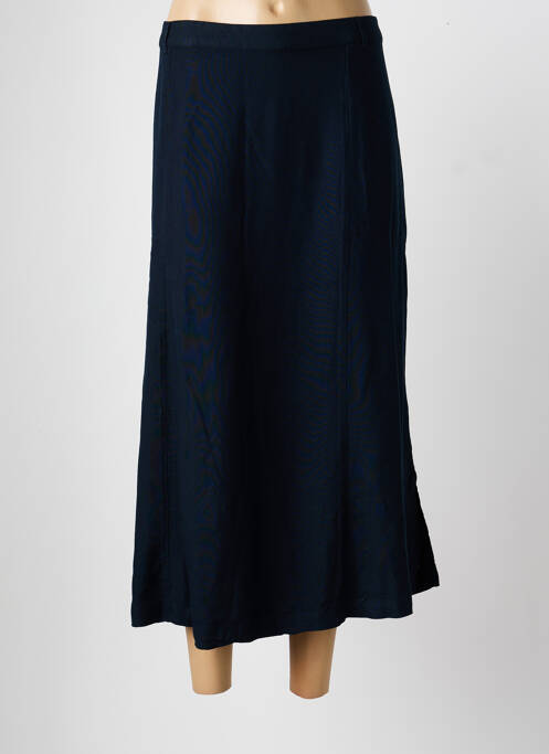 Jupe longue taille normale bleu SIGNATURE femme