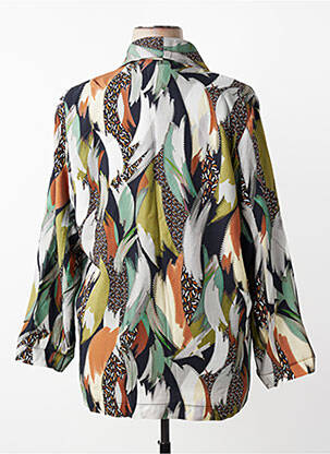 Blazer poches vert FRANCK ANNA femme