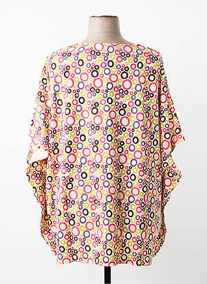 Tunique manches courtes coupe fluide rose PLUME femme