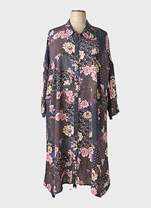 Robe courte manches longues manches longues noir CISO femme