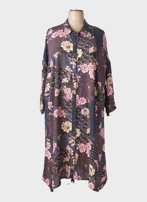 Robe courte manches longues manches longues noir CISO femme