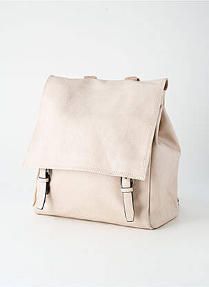 Sac à dos doublure beige TOMMASINI femme