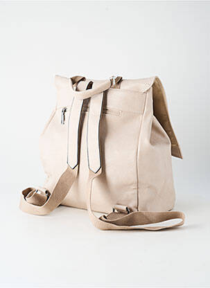 Sac à dos doublure beige TOMMASINI femme