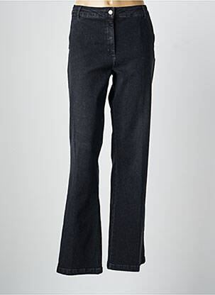 Jeans bootcut taille normale taille normale noir SIGNE NATURE femme