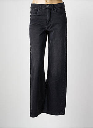 Jeans coupe droite taille normale taille normale noir COPENHAGEN femme