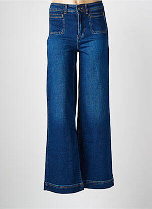 Jeans coupe large taille normale taille normale bleu SURKANA femme