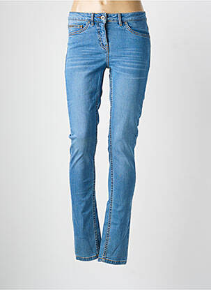 Jeans skinny tissage brut taille normale bleu COPENHAGEN femme